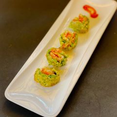 A picture of Egg Pinwheels.