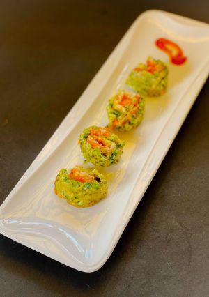 A picture of Egg Pinwheels.