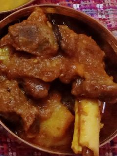 মটন কষা(mutton kosha recipe in Bengali) রেসিপির প্রধান ছবি