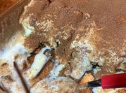 Una foto de tiramisú mascarpone