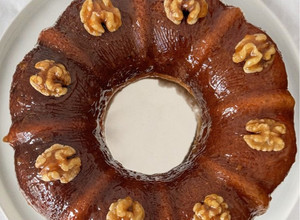 Foto di Ciambella con Banana e Avena Senza Zucchero e Gluten Free