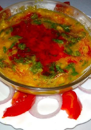 A picture of Daal Palak.