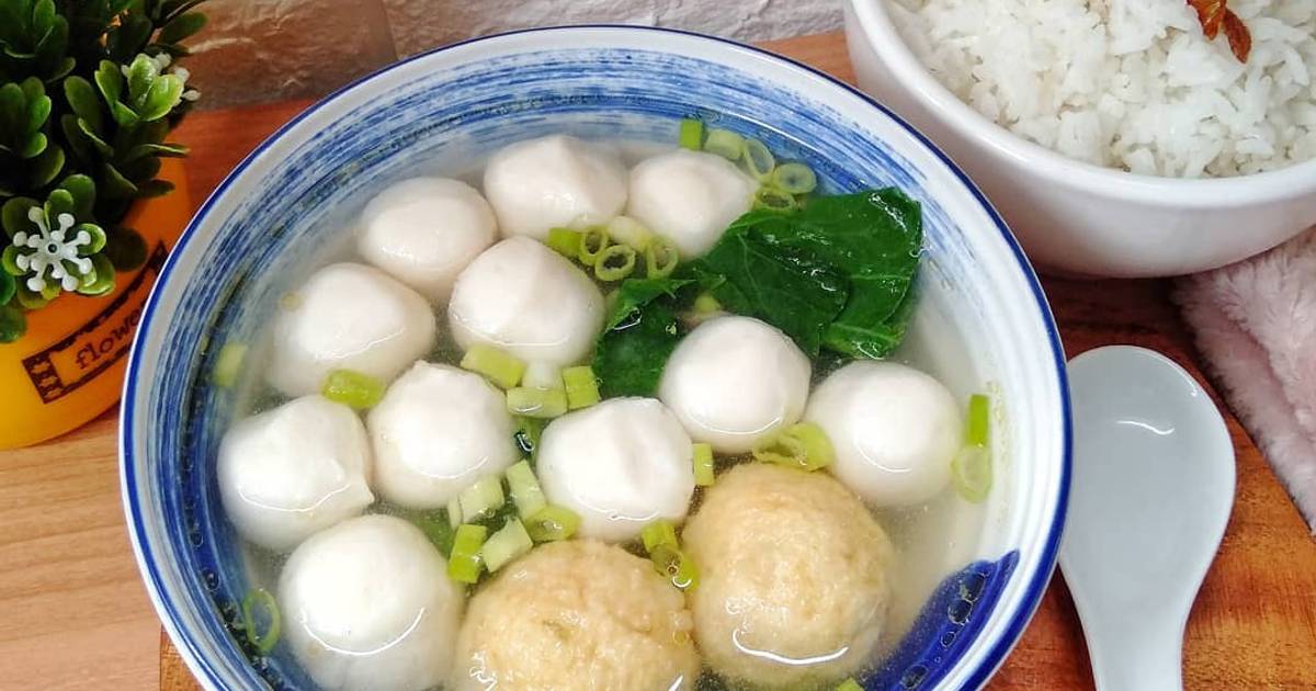 Resep Sup Bakso Ikan Oleh Susan Mellyani Cookpad