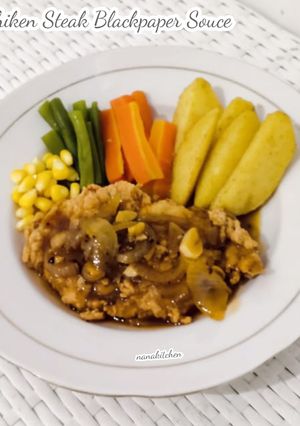 Foto resep Chiken Steack Blackpaper Souce
