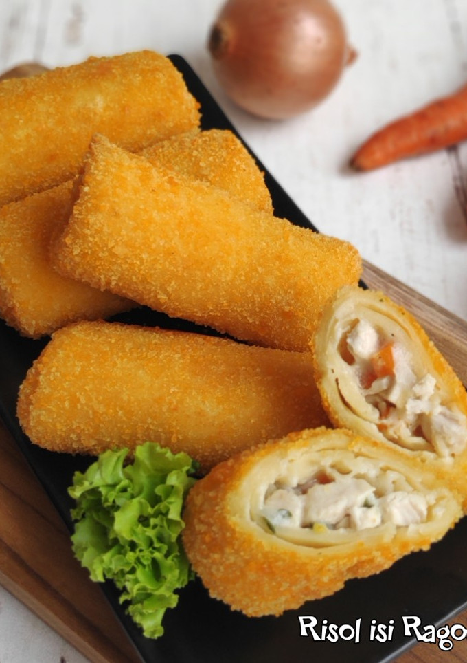 Foto resep Risol isi Ragout ayam