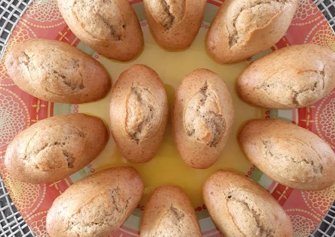 Madeleines à la Vanille / Healthy