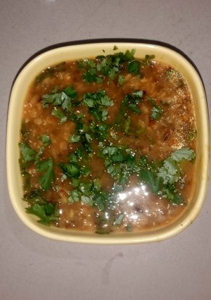 A picture of Fry daal.