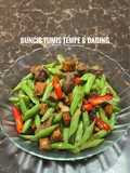 Buncis Tumis Tempe & Daging