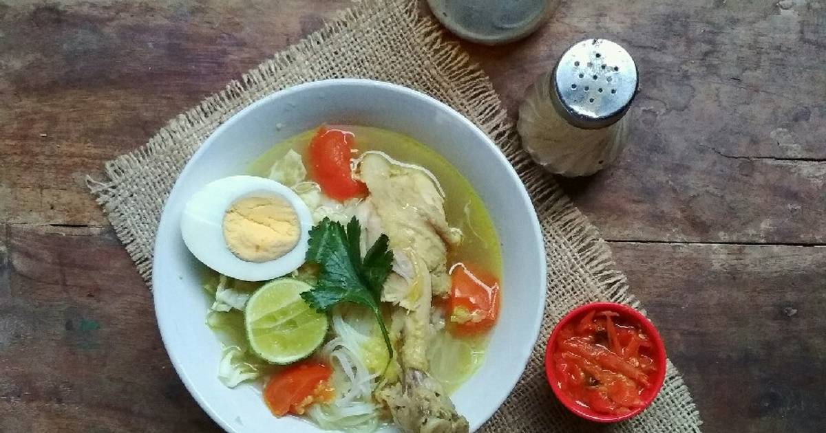 Resep Soto Ayam Bening Khas Solo Oleh Putri Dapur Ryuna Cookpad