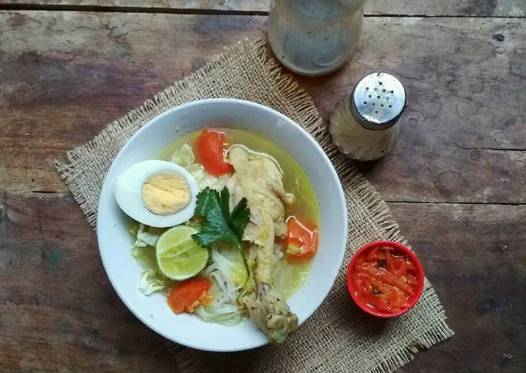 Resep Soto Ayam Bening yang Enak Banget