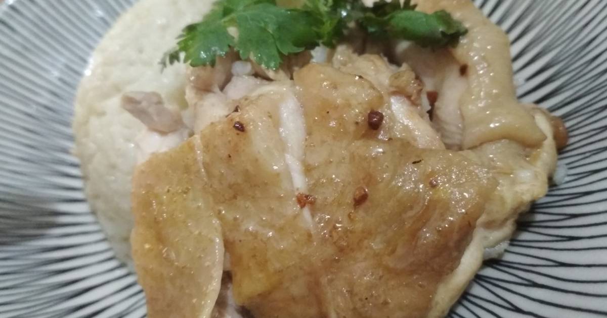 Resep Easy One Pot Nasi Hainan with Light Soy Sauce Chicken oleh Elia S