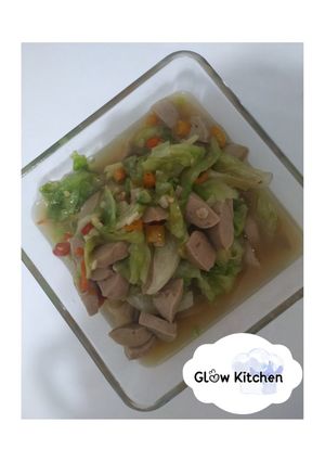 Foto resep 🍲 Tumis Selada Baso 🍲