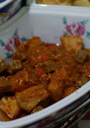 Foto resep Tuna ati sapi balado