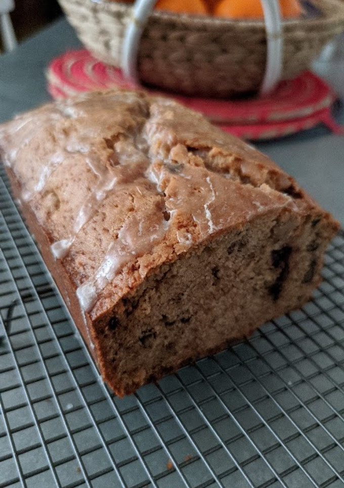 Una foto de Pan de plátano y chocolate