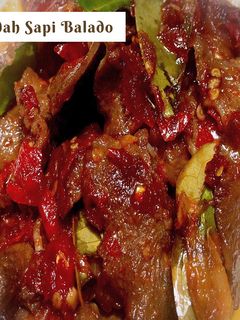 Foto resep Lidah Sapi Balado Mantep