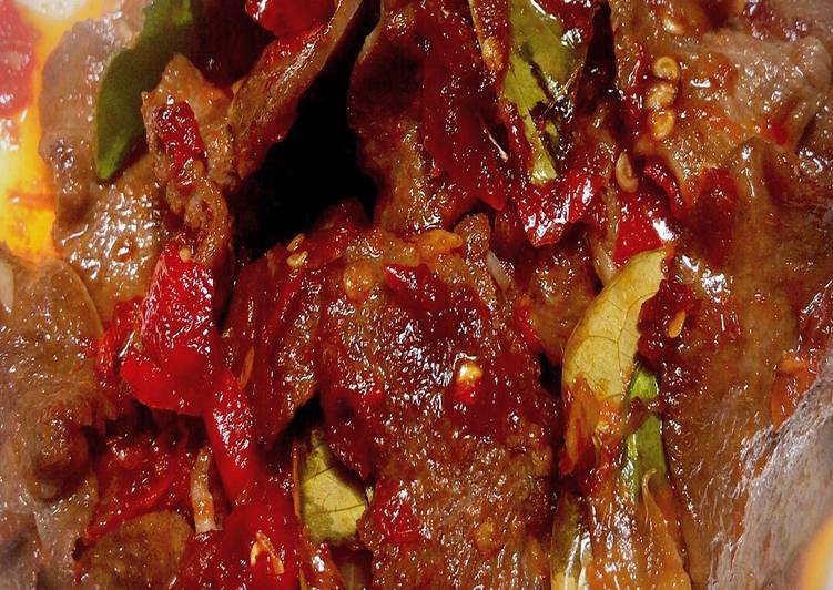 Lidah Sapi Balado Mantep