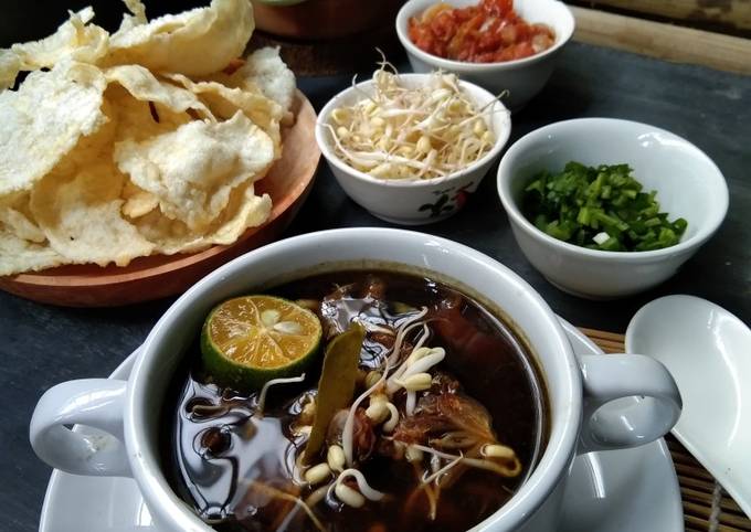 Resep Rawon bumbu instan, Menggugah Selera