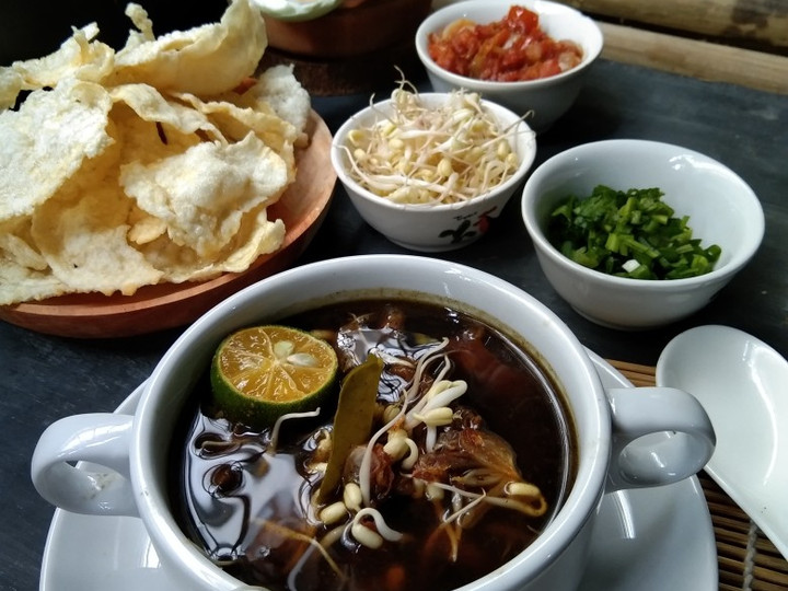 Resep Rawon bumbu instan, Menggugah Selera