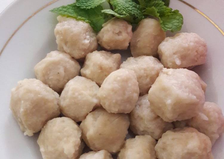 Resep Bakso Ayam homemade, Lezat Sekali