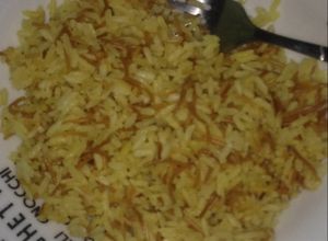 Una foto de Arroz con fideo (Locrio de fideos)