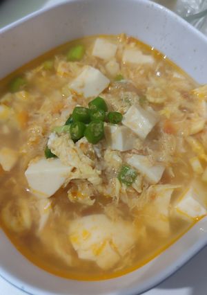 Foto resep Sup Tahu Telur