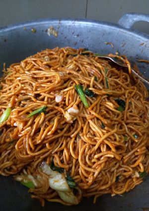 Foto resep Mie Goreng Abang"