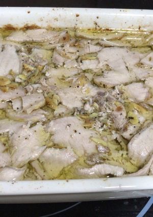 Una foto de Carne mechada (lomo al horno)