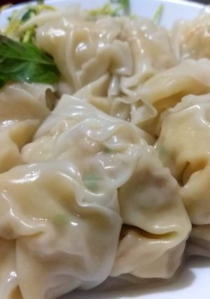 Foto resep Pangsit udang ayam