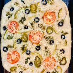 A picture of Focaccia Bread.
