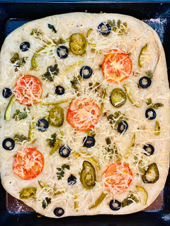 A picture of Focaccia Bread.