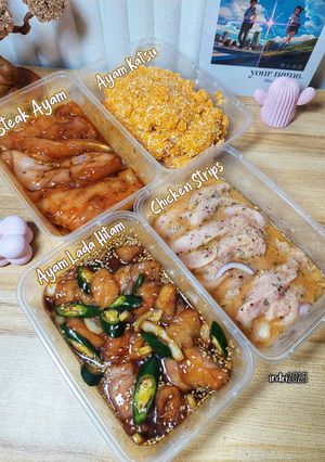 Foto resep Meal Prep Praktis : Olahan Ayam