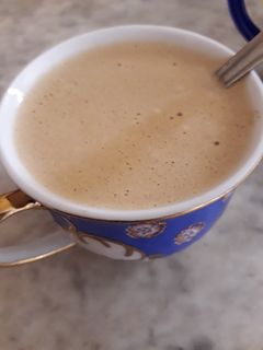 صورة لوصفة قهوة بالرغوة