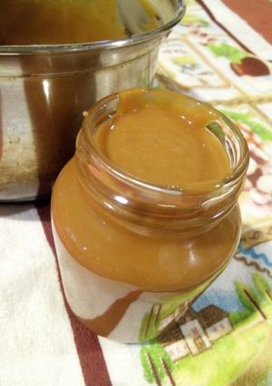 Una foto de Dulce de leche de coco