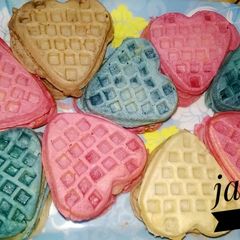 Colored Waffles A picture of Colored Waffles.