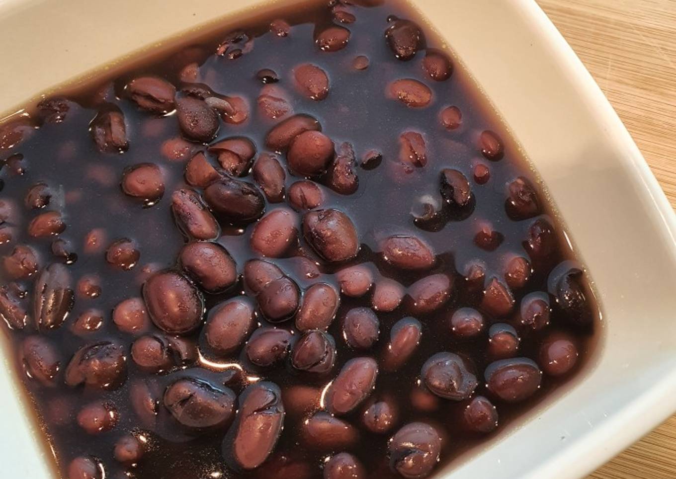 Frijoles negros en olla express