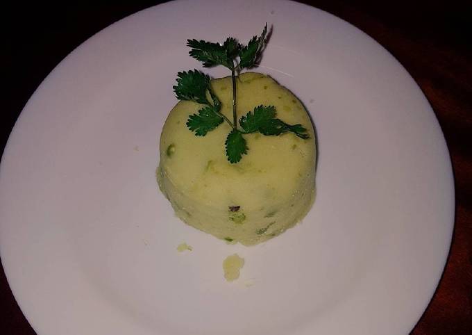 Recipe of Favorite Mashed potatoes with peas