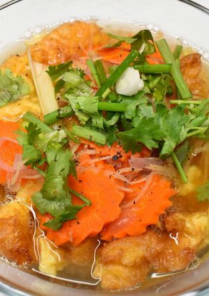 รูปของ ไข่เจียวต้มส้ม