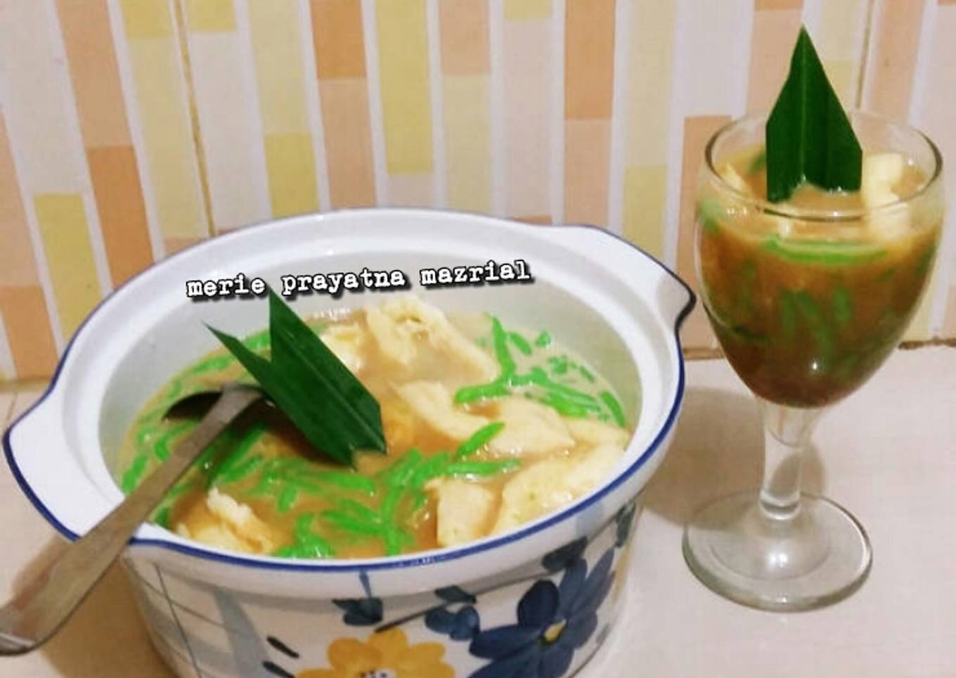 Cendol Ijo Tape Singkong