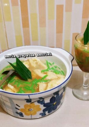 Foto resep Cendol Ijo Tape Singkong