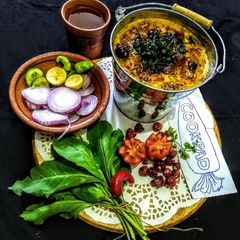 A picture of Banglori Daal Sagga.