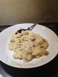 Una foto de Risotto de setas y champiñones