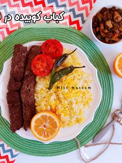عکسی از دستور کباب کوبیده در فر