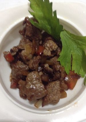 Una foto de Carne guisada muy sencilla
