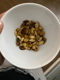 Una foto de Semillas de zapallo snack