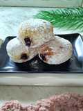Blueberry Bomboloni Sourdough