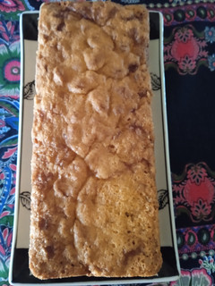 Una foto de Budín de manzana