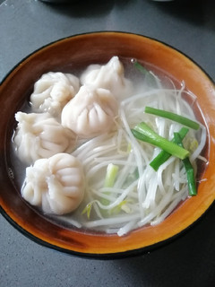 A picture of Shrimp Dumpling with Soup.