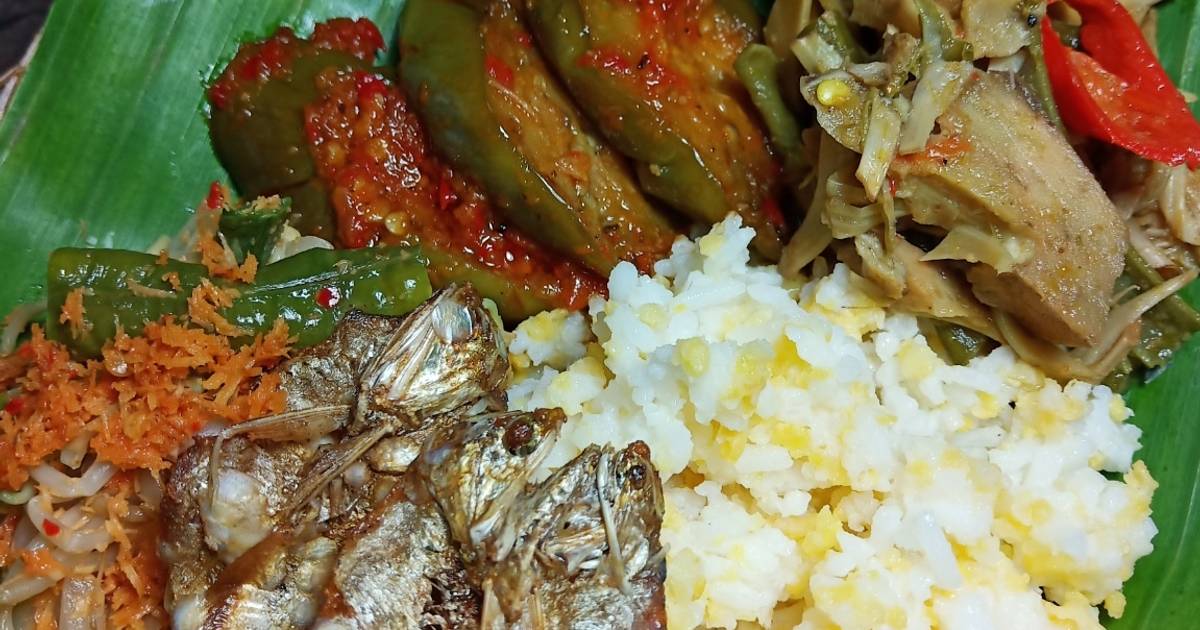 77 resep  nasi mix komplit  enak  dan sederhana Cookpad