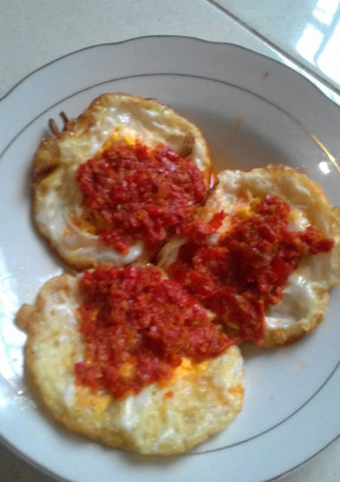 Foto resep Telur mata sapi balado