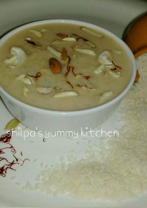 A picture of Rice payesh.